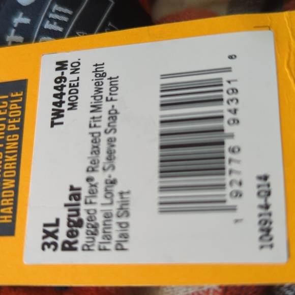 Carhartt Men's Rugged Flex Relaxed Fit Midweight Long-Sleeve Flannel Shirt - Picture 16 of 16